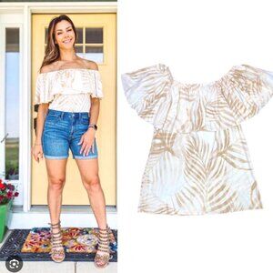 Resort Alana off shoulder top